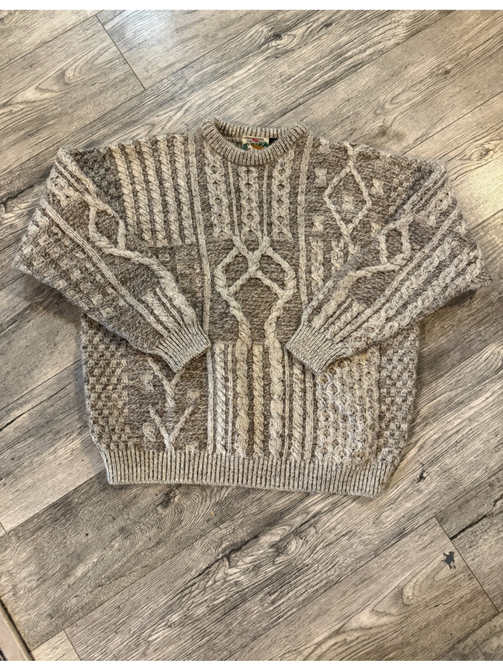 Connemara knitwear 100% Irish wool sweater